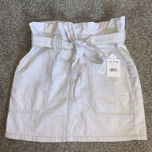 Free People Tie Skirt